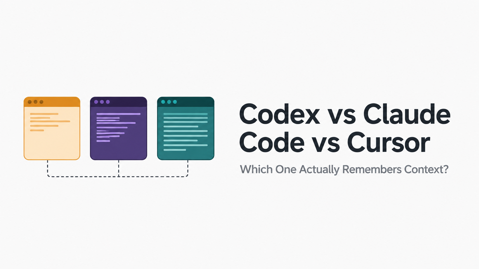 OpenAI Codex vs Claude Code vs Cursor: Which Coding Agent Actually Remembers Context?
